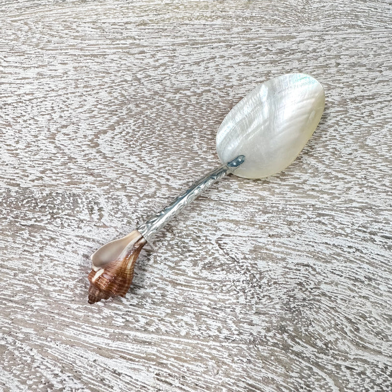 Mother of Pearl Onamented Handle Spoon