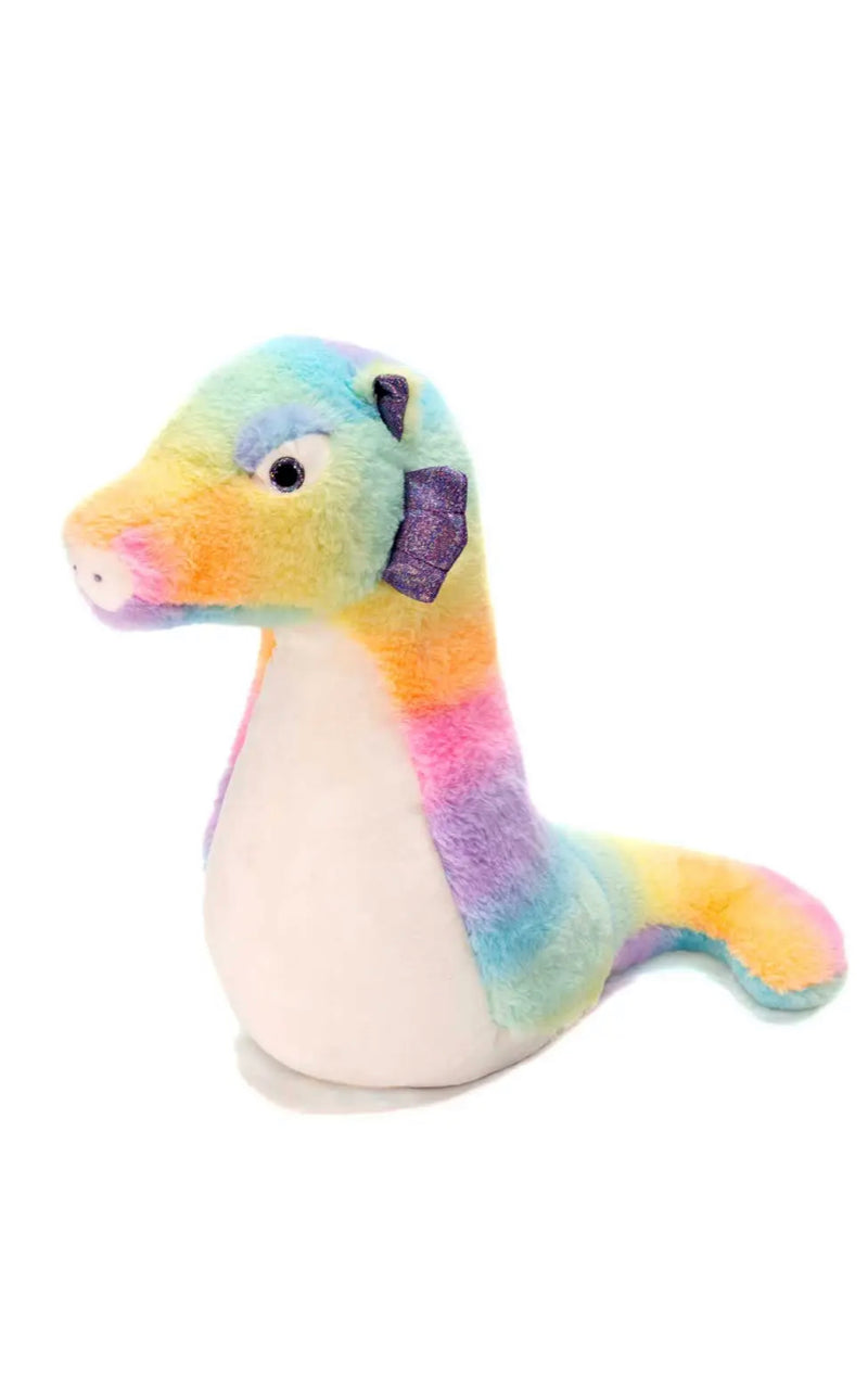 Rainbow Sherbet Seahorse Stuffed Animal