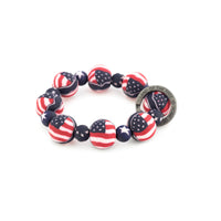 USA Wristlet Key Chain