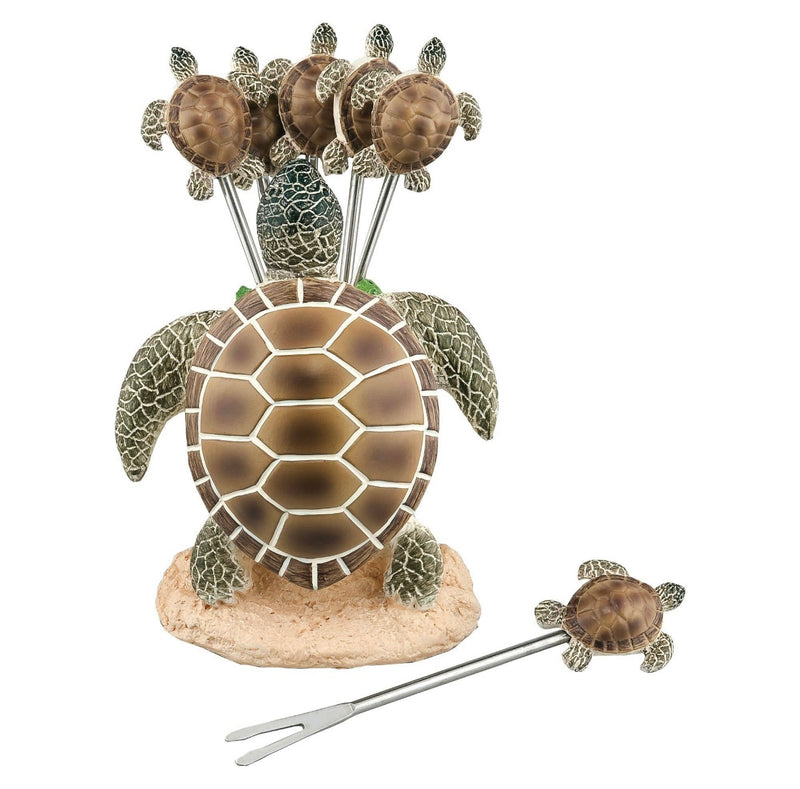 Turtle Cocktail Pick Holder