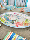 Mermaid Garden Platter