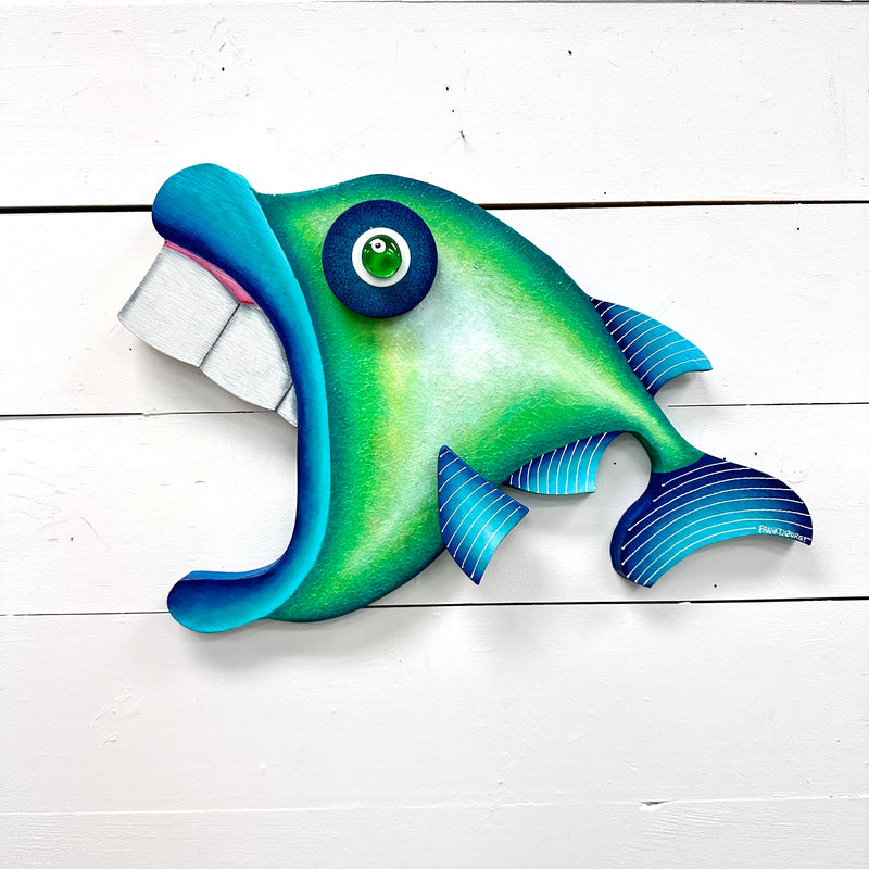 Funky Wooden Fish