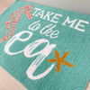 Take Me To The Sea Hooked Rug