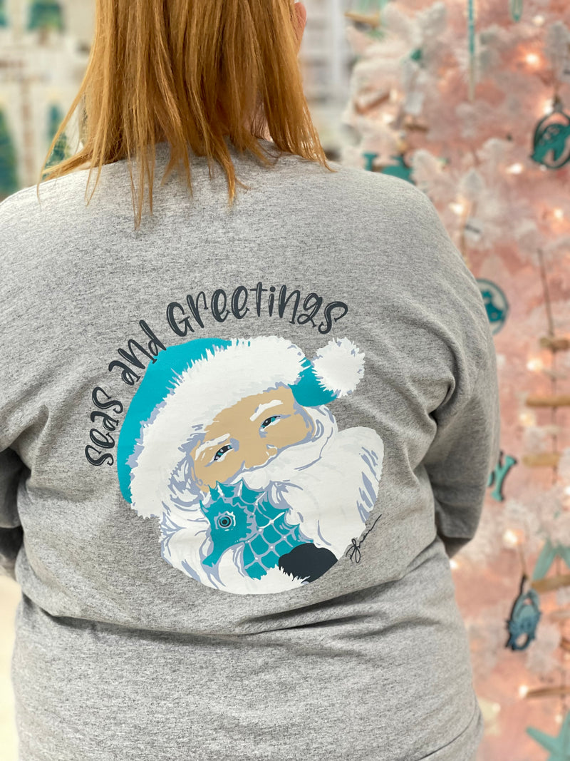 Seas & Greetings Christmas Long Sleeve Shirt