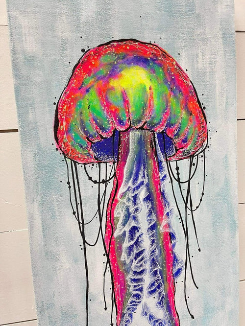 Original Jellyfish Painting